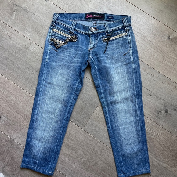 Miss Sixty Barbie Y2K Capri Jeans Size 25 - Picture 1 of 7